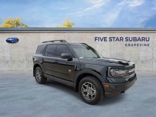 Shadow Black 2023 Ford Bronco Sport Badlands