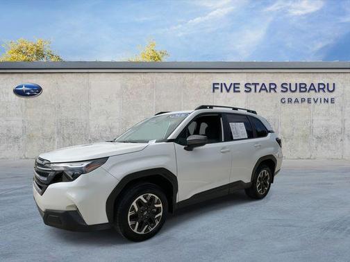 Crystal White Pearl 2026 Subaru Forester Premium