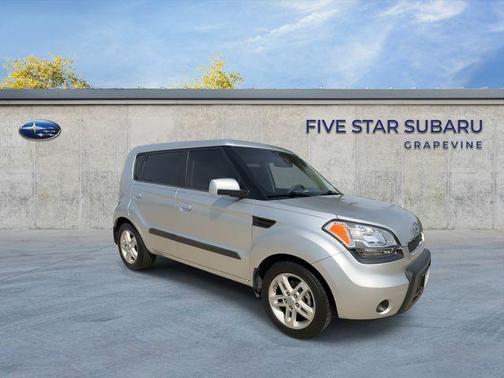 Bright Silver 2010 Kia Soul +