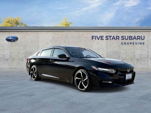 Black 2019 Honda Accord Sport