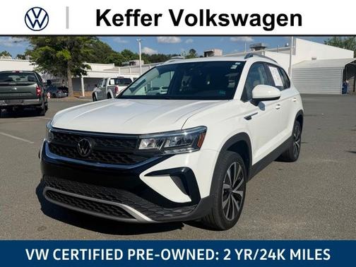 Pure White 2023 Volkswagen Taos 1.5T SE