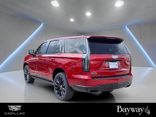 Radiant Red 2026 Cadillac Escalade Platinum Sport