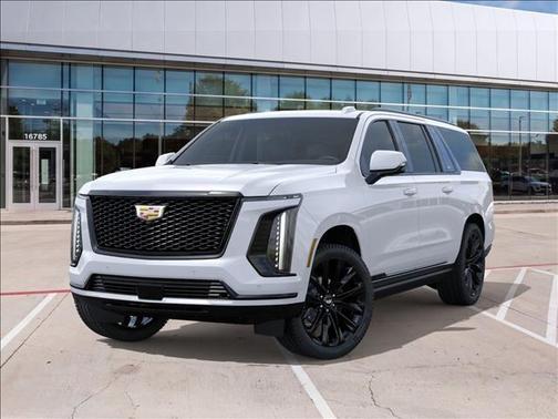 Vibrant White 2026 Cadillac Escalade ESV Platinum Sport