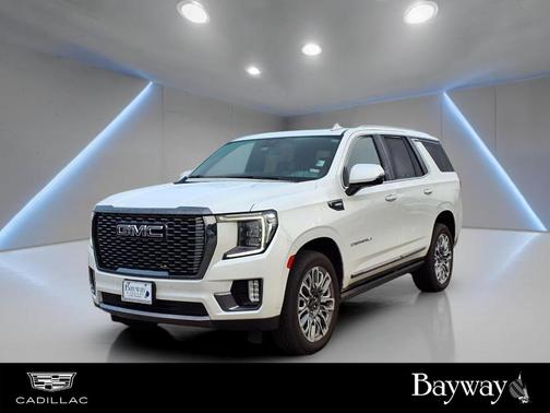 White Frost Tri-Coat 2024 GMC Yukon Denali Ultimate