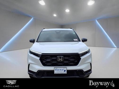 Platinum White Pearl 2025 Honda CR-V Hybrid Sport-L