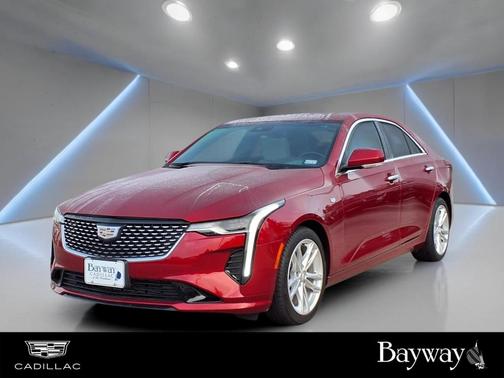 Radiant Red 2023 Cadillac CT4 Luxury