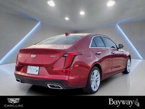 Radiant Red 2023 Cadillac CT4 Luxury