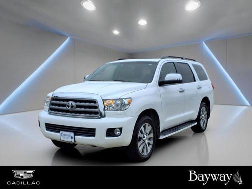 Super White 2017 Toyota Sequoia Limited