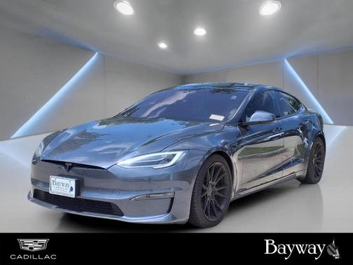 Black 2021 Tesla Model S Plaid