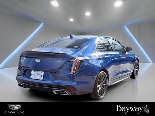 Wave Metallic 2025 Cadillac CT4 Sport