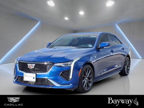 Wave Metallic 2025 Cadillac CT4 Sport