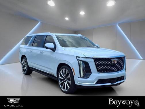 Vibrant White 2026 Cadillac Escalade ESV Luxury