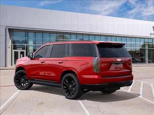 Radiant Red 2026 Cadillac Escalade Platinum Sport