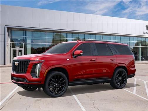 Radiant Red 2026 Cadillac Escalade Platinum Sport