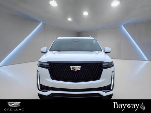 Crystal White Tri-Coat 2024 Cadillac Escalade Sport