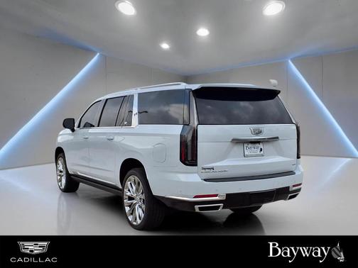 Vibrant White 2026 Cadillac Escalade ESV Platinum Luxury