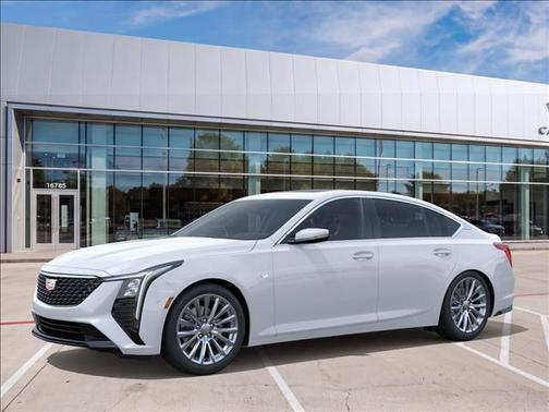 Summit White 2026 Cadillac CT5 Premium Luxury RWD