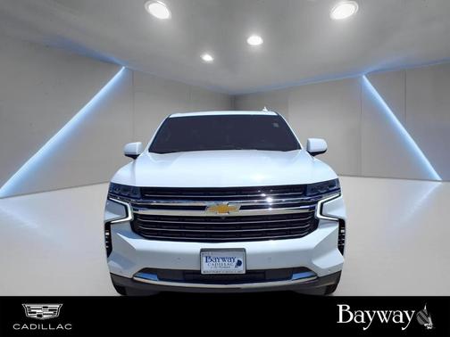 Summit White 2021 Chevrolet Tahoe LT