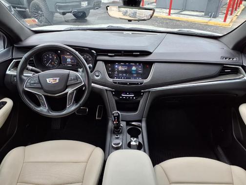 Crystal White Tri-Coat 2021 Cadillac XT5 Sport