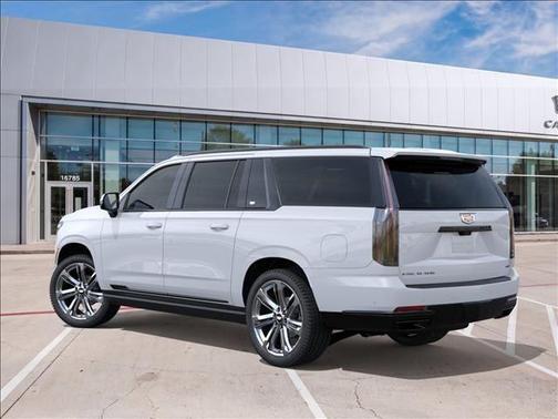 Vibrant White 2026 Cadillac Escalade ESV Sport