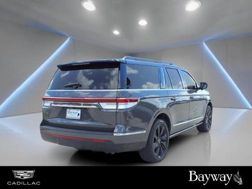 Dark Gray Metallic 2022 Lincoln Navigator L Black Label