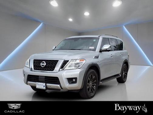 Brilliant Silver 2017 Nissan Armada Platinum