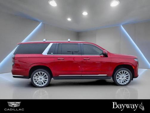 Radiant Red 2024 Cadillac Escalade ESV Premium Luxury