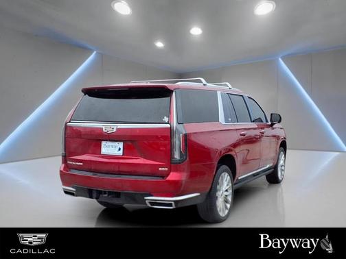 Radiant Red 2024 Cadillac Escalade ESV Premium Luxury