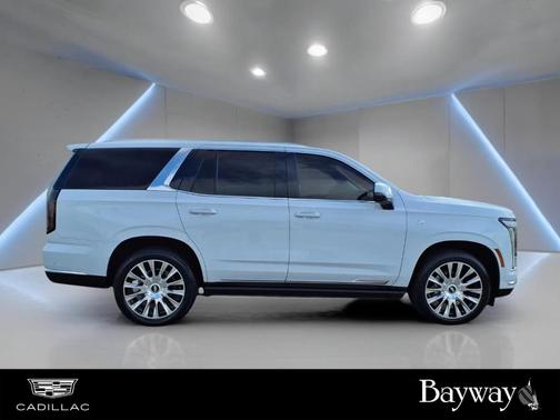Vibrant White 2026 Cadillac Escalade Platinum Luxury