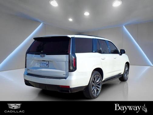 Crystal White Tri-Coat 2021 Cadillac Escalade Sport