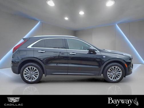 Stellar Black Metallic 2025 Cadillac XT4 Premium Luxury