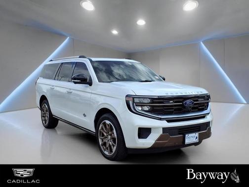 White Metallic 2025 Ford Expedition Max King Ranch