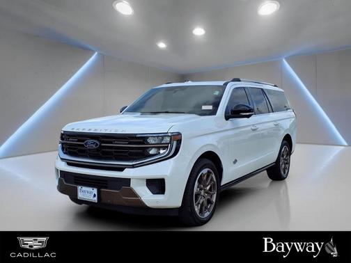 White Metallic 2025 Ford Expedition Max King Ranch