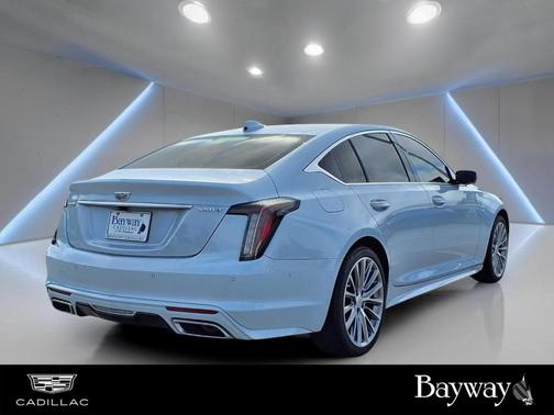 Diamond Sky Metallic 2022 Cadillac CT5 Premium Luxury RWD