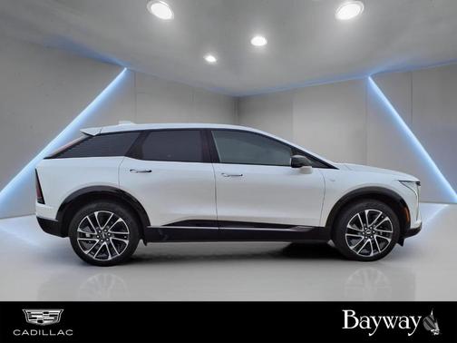 Crystal White Tri-Coat 2025 Cadillac OPTIQ Sport