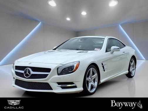 White 2014 Mercedes-Benz SL-Class SL 550