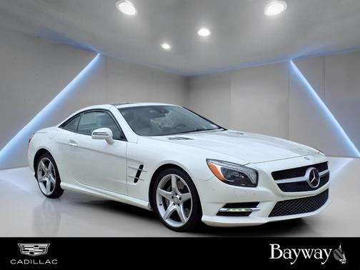White 2014 Mercedes-Benz SL-Class SL 550