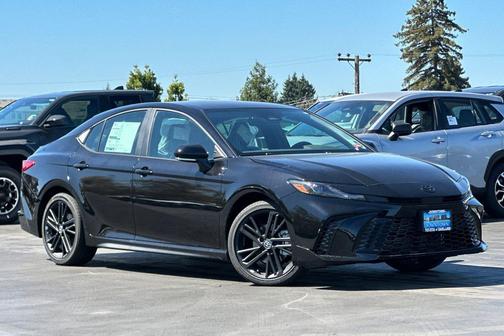 Midnight Black Metallic 2026 Toyota Camry Nightshade