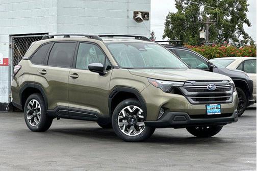 dark metallic aluminum alloy 2026 Subaru Forester Premium