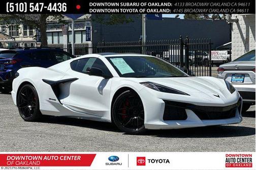 Arctic White 2024 Chevrolet Corvette Z06