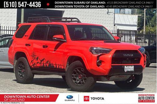 ORANGE 2023 Toyota 4Runner TRD Pro
