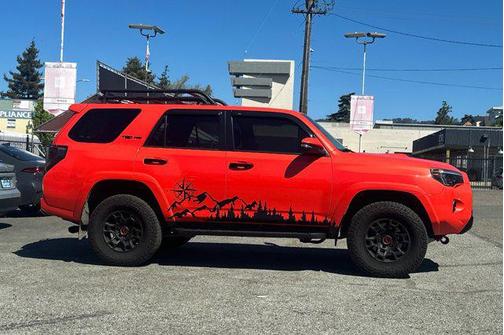 ORANGE 2023 Toyota 4Runner TRD Pro