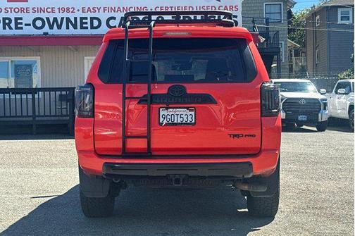 ORANGE 2023 Toyota 4Runner TRD Pro