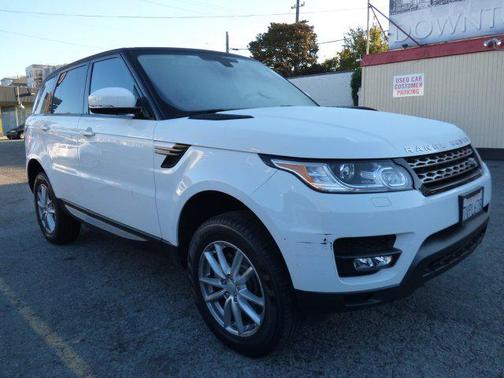 WHITE 2016 Land Rover Range Rover Sport Supercharged SE