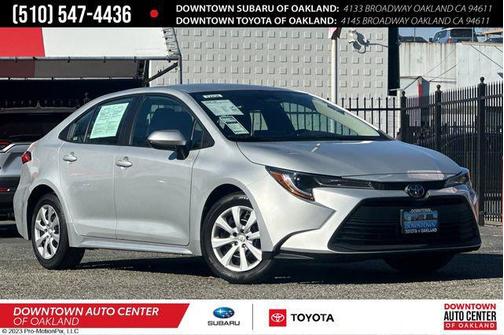 Classic Silver Metallic 2024 Toyota Corolla LE