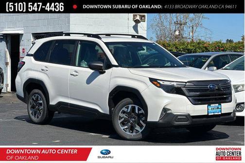 Crystal White Pearl 2026 Subaru Forester Premium