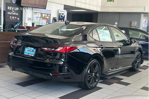 Midnight Black Metallic 2026 Toyota Camry Nightshade