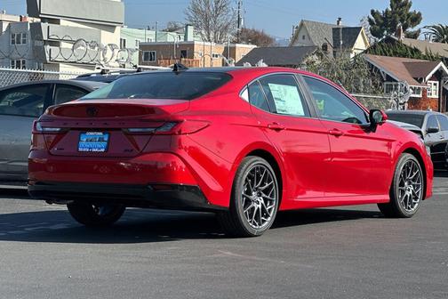Supersonic Red 2026 Toyota Camry XLE