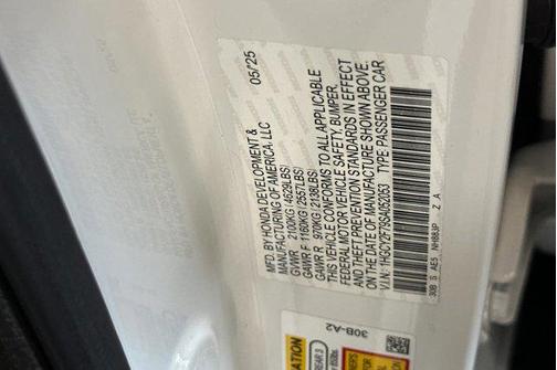 2025 Honda Accord Hybrid Sport-L