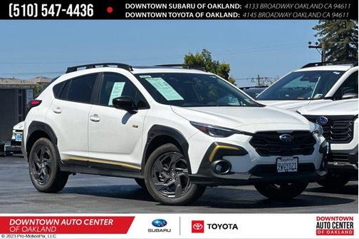 Crystal White Pearl 2025 Subaru Crosstrek Sport